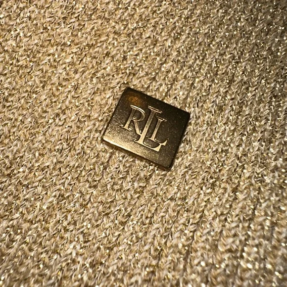 NEW Ralph Lauren Women's Golden Turtleneck Sweater - Size M - Picture 8 of 9